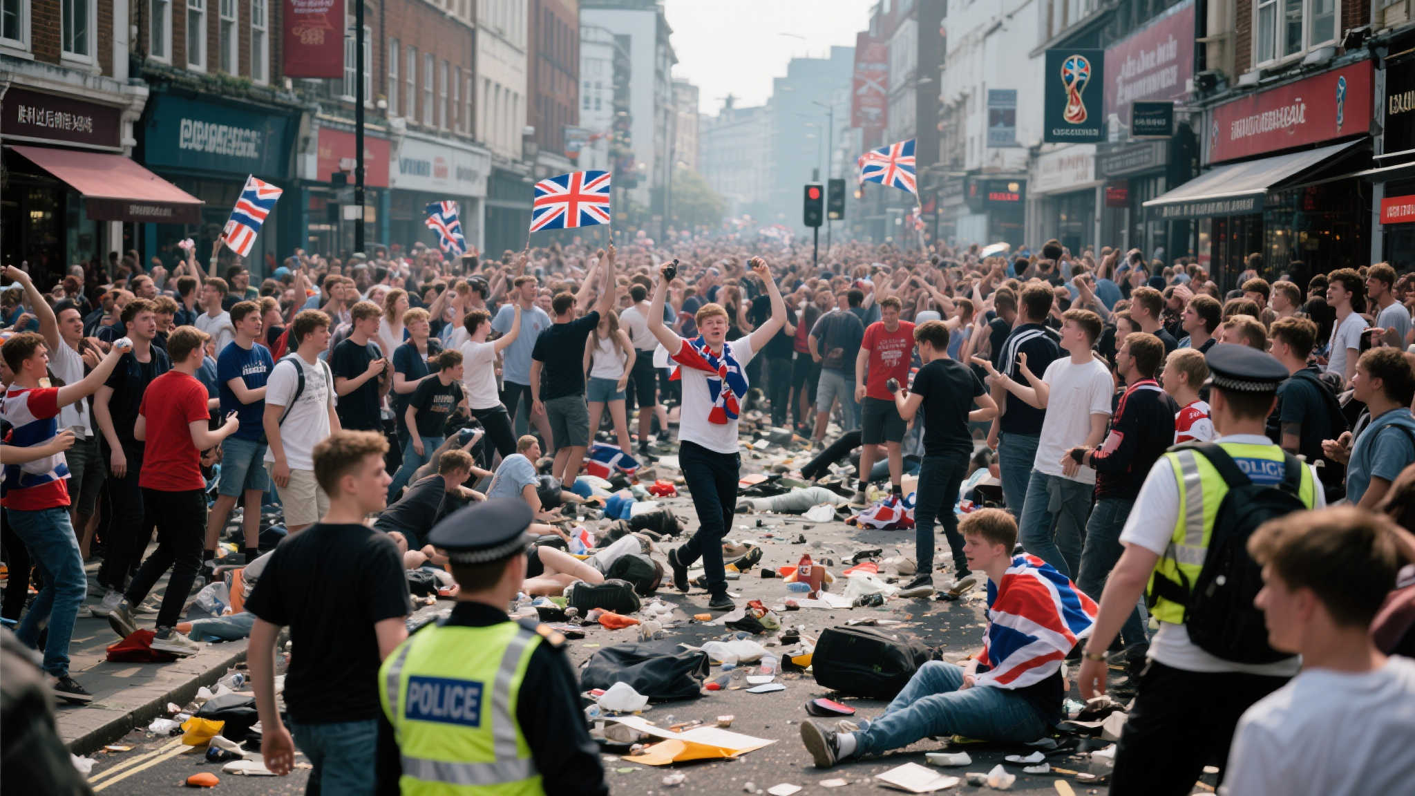 大巴黎”夺冠激起法国多地动荡
