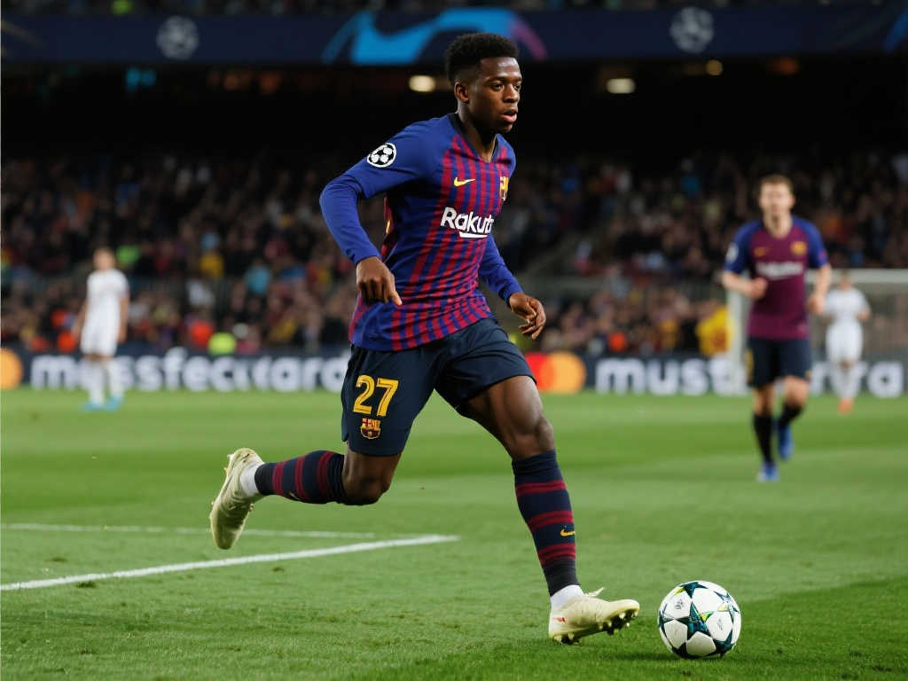 登贝莱欧冠5连场建功，职业生涯首次达成此壮举